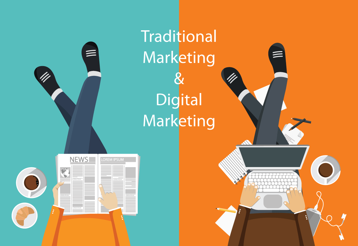A Case Study on Digital Marketing vs. Traditional Marketing 